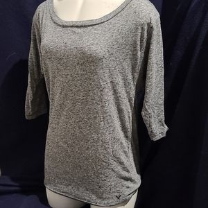 American Eagle half sleeve scoop neck